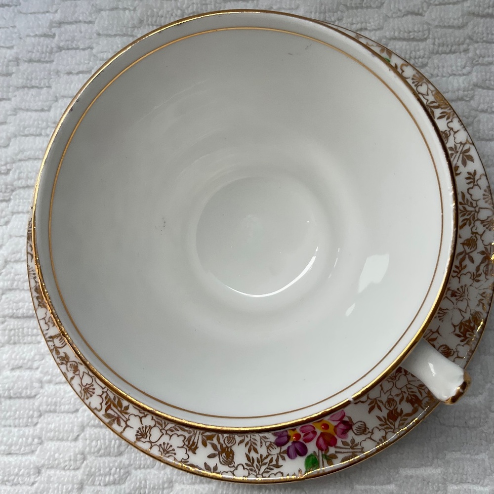 Phoenix Bone China - T. F. & S. Ltd - Teacup and Saucer Made in England - Picture 11 of 16